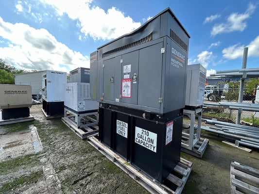 48KW 50KW SD048 Generac 120/240 200A 1PH Diesel Generator '12 263 Hrs. (SKU: 110277)