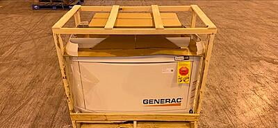 NEW IN STOCK 22KW GENERAC Home Guardian Gas Generator & ATS